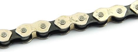 KMC K1 WIDE 110 link 1 speed Silver/Black bicycle chain