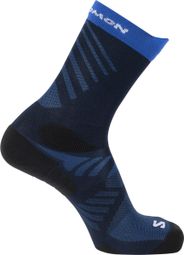 Salomon Aero Crew sokken blauw