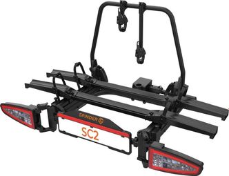Porte-vélos 2 vélos SPINDER SC2 Spécial Portes battantes Fourgon