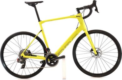 Produit reconditionné · BMC Roadmachine AMP TWO AXS 12V · Jaune / Vélo de route | Bon état