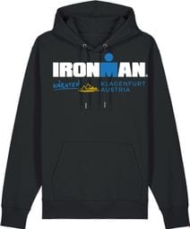 Felpa Ironman Austria con cappuccio nera