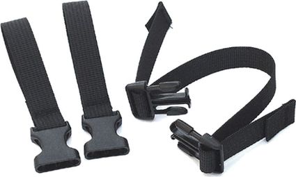 Sangles Ortlieb Fastening Straps (3 Pièces) pour Sacoche de Selle Ortlieb Noir