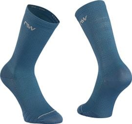 Unisex Northwave Extreme Pro Socken Blau/Hellgrau