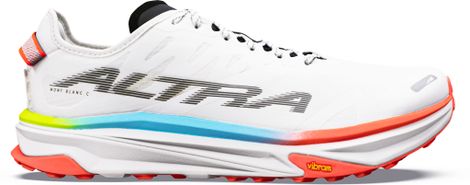 Altra Mont Blanc Carbon Trail-Schuhe für Herren, Weiß/Rot