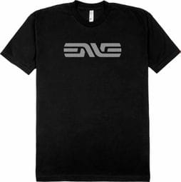 T-Shirt Manches Courtes Enve Logo Noir