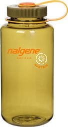 Nalgene Wide Mouth Sustain Flasche 1L - Olive