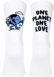 Pacific and Co One Planet Socken Weiß