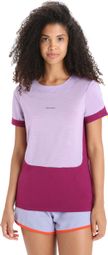 Women's Icebreaker ZoneKnit Merino Short Sleeve T-Shirt Violet/Pink