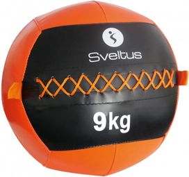 Wallball à projeter au sol Sveltus poids au choix noir
