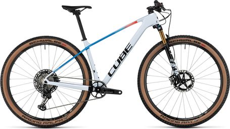 Cube Elite C:68X SLX Hardtail MTB Shimano XTR 12S 29'' Teamline Grey Blue 2023