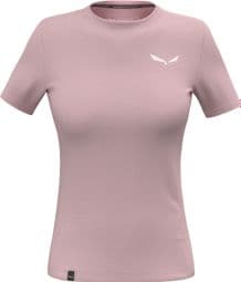 Camiseta técnica de mujer Salewa Puez Dry Rosa