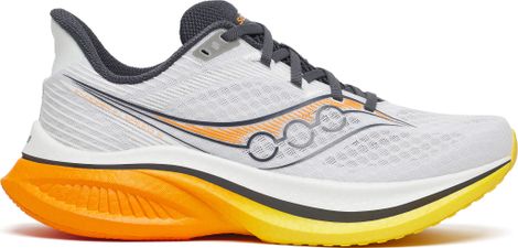 Saucony Endorphin Speed 5 Running Shoes, White/Orange, Men's