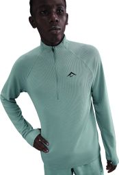 Nike Trail Groen Heren 1/2 Ritssluiting