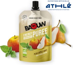 Bio-Energiepüree von Baouw – Birne/Apfel/Minze – 90 g