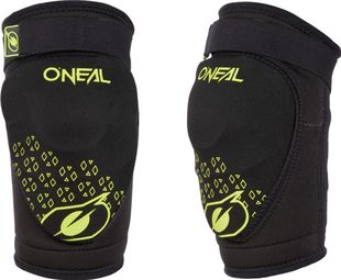 Rodilleras infantiles O'NEAL DIRT V.23 Negro / Amarillo fluorescente