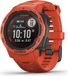 Garmin Instinct Solar GPS Horloge Flame Red