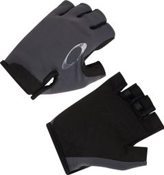 Guantes cortos Oakley Drops Road Gris