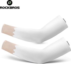 Sleeves bike protection UV white ROCKBROS
