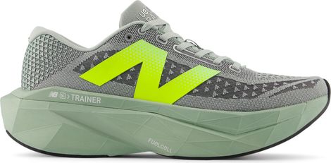 Zapatillas de running New Balance FuelCell SuperComp Trainer v3 Gris/Verde Hombre