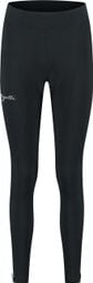 Lange Velohose Ohne Bretelless Mit Fell Rogelli Core - Damen - Schwarz