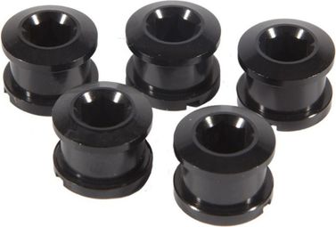 Forward Alu 6.5mm x5 Chainring Bolts Black