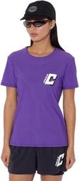 Maillot manches courtes Running Circle Legend Violet Femme