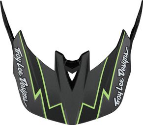 Troy Lee Designs D4 Visor Graph Grey Green