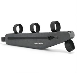 Sacoche de vélo étanche Rockbros AS-052 pour cadre - gris
