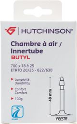 Hutchinson Room Air Route Butyl  700x18/25 Valve 48 mm