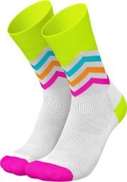 Incylence Running Volts sokken geel/roze