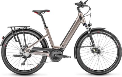 VTC Électrique Moustache Samedi 27 Xroad 3 Open Smart System Shimano Deore 10V 625 Wh 27.5'' Titane 2023