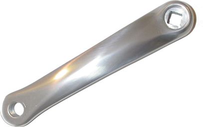 Manivelle gauche - 170 mm - couleur argent