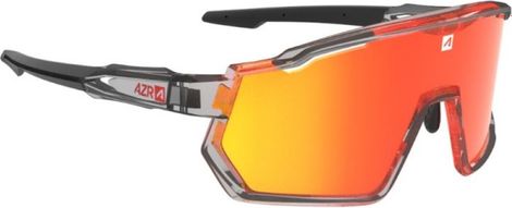 Set AZR Pro Race RX Brillen Wit Gelakt/Zwart