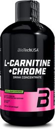 L-carnitine+chrome (500ml) - Biotech Usa - Orange - L-carnitine