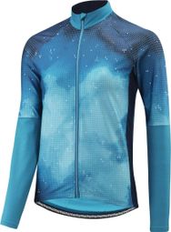 Chemise cycliste à manches longues Loeffler w bike L / s Jersey Vapor femmes-Bleu