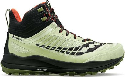 Saucony Ultra Ridge GTX Trail Running Shoes Green Black