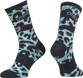 O'Neal MTB Performance V.26 Socks - Black and Blue 