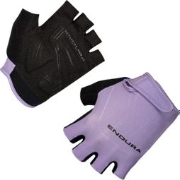Endura Xtract Lite Women's Short Gloves Purple/Black