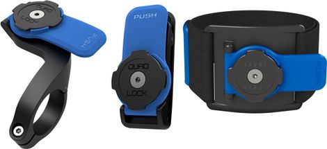 Pack Support Guidon + Brassard + Clip Ceinture Quad Lock
