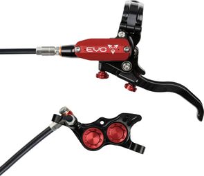 Hope Tech4 EVO TR4 Voorrem Zwart/Rood Standaard Slang