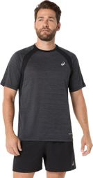 Camiseta de running Asics Road negra para hombre