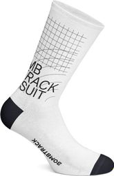 Paire de Chaussettes Bombtrack Grids And Guides Blanc / Noir 