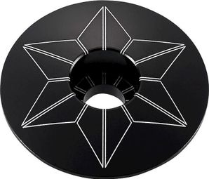 Supacaz Star Capz Black (power coated)