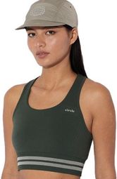 Circle Seamless Keep The Flow Khaki bra