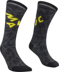 Chaussettes Mavic Aksium Graphic Noir/Jaune
