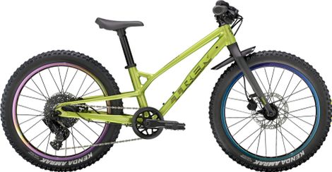 VTT Enfant Rigide Trek Wahoo Trail MicroShift Advent 9V 20'' Vert 2024