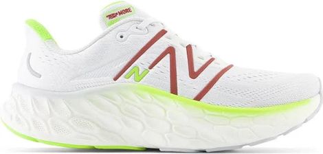 Laufschuhe New Balance Fresh Foam X More v4 Weiß Gelb 42