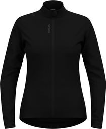 Women's Cycling Jacket Odlo Zeroweight Warm Black