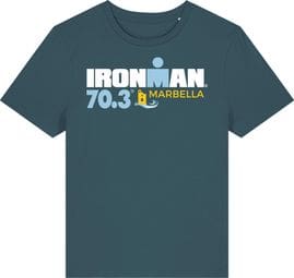 Dames Ironman 70.3 Marbella Turquoise Blauw Korte Mouw T-Shirt