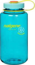 Nalgene Wide Mouth Sustain Flasche 1L - Blau